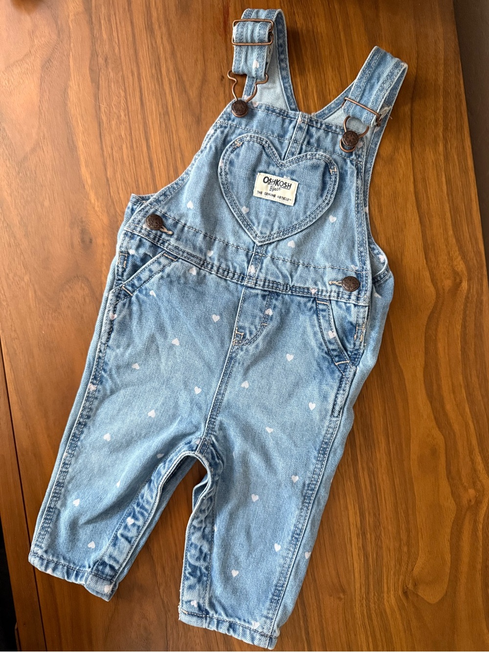 Osh Kosh B’Gosh Heart Overalls 6MO